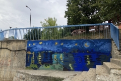 Oslikavanje-murala-na-vlasotinačkom-keju-1