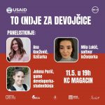IRIDINA panel diskusija “To (ni)je za devojčice” u Beogradu